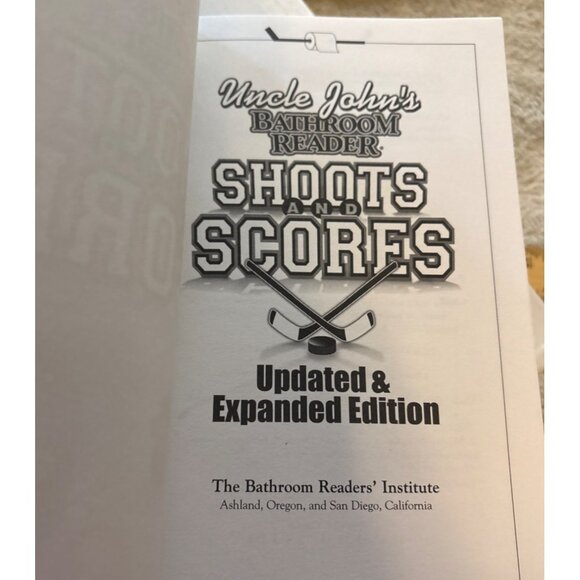 Uncle Johns Bathroom Reader Shoots And Scores Updated & Expanded Edition Paperba - Picture 3 of 7
